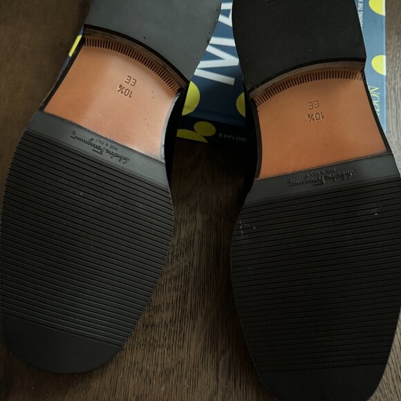 Ferragamo Men's Foster Gancini Bit Loafers - Picture 3 of 8